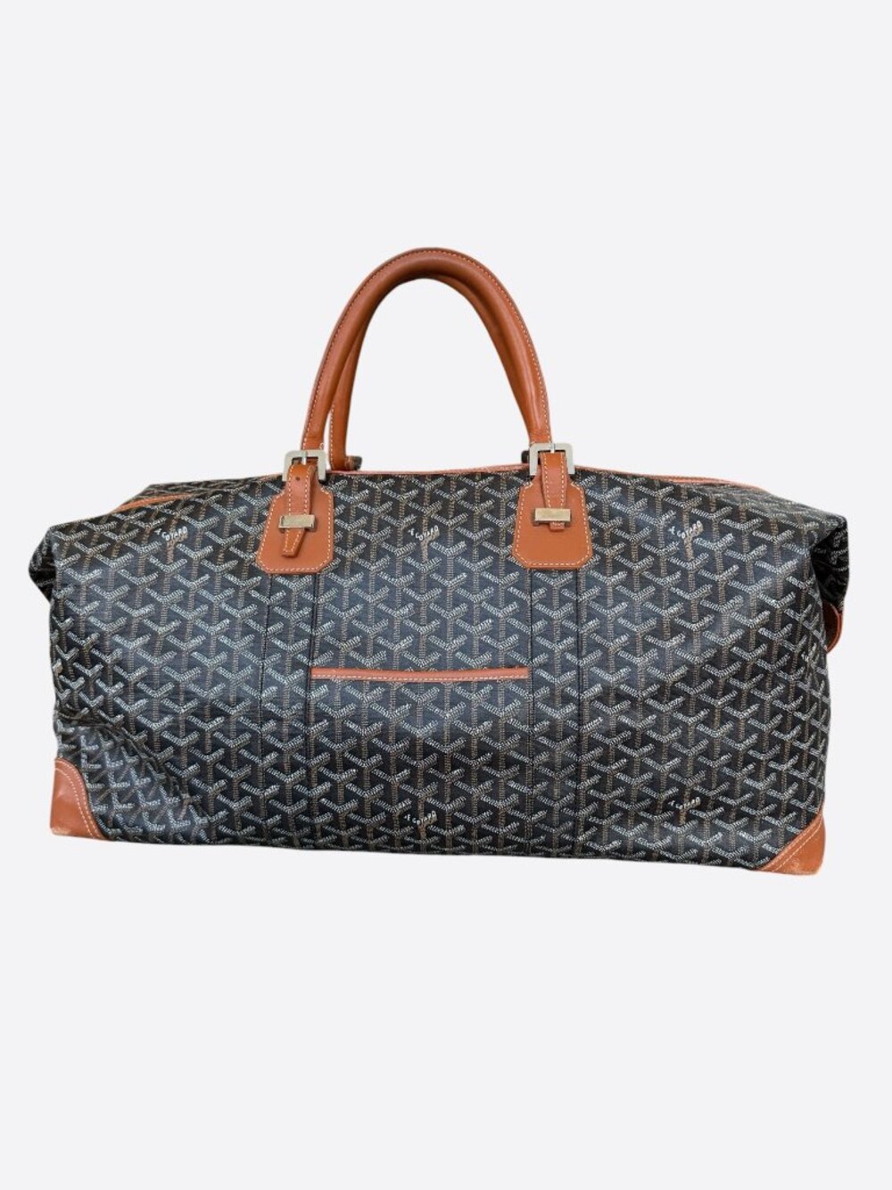 Goyard Black & Brown Boeing 55 Duffel Bag